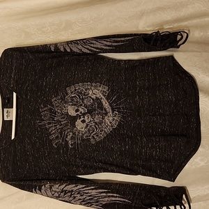 Harley Davison long sleeve shirt.  Women's Medium.
